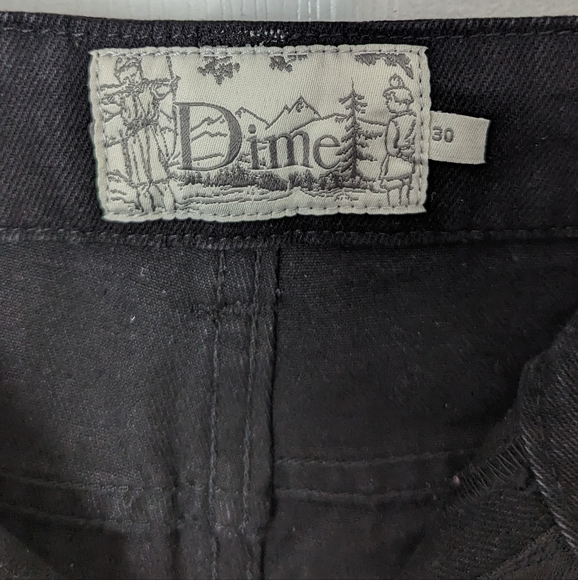 Dime MTL black denim jeans - Picture 2 of 5